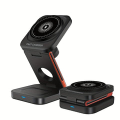3 in 1 Magnetic Wireless Charging Stand
