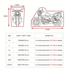 Universal Motorcycle Cover by Snagg A Motorcycle Cover