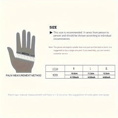 Touchscreen Riding Gloves with Reinforced Palm & Adjustable Strap by Snagg A Motorcycle Gloves