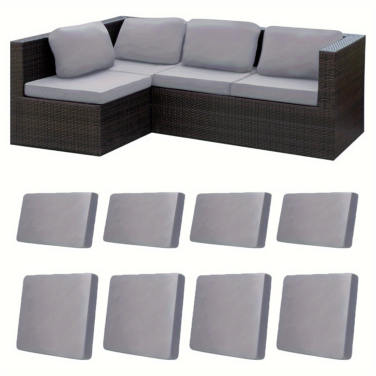 Outdoor Cushion Cover Set by Snagg A Cushion Cover