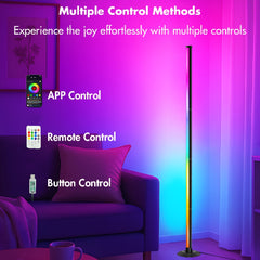 2pcs Smart RGB Splicing Floor Lamps by Snagg A Floor Lamp