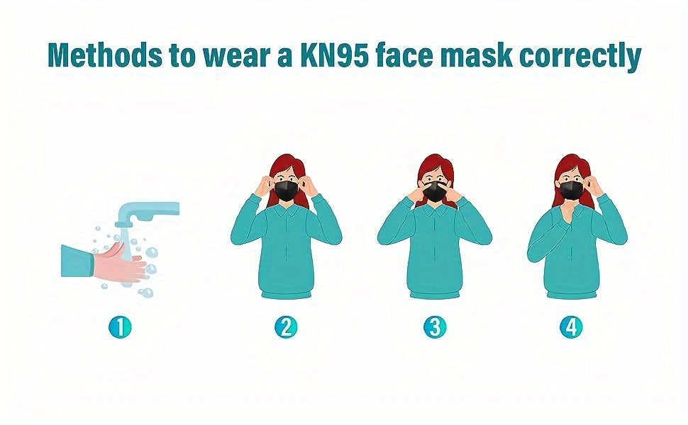 150 Pcs of Black Face Masks with a 5 Layer Design by Snagg A Face Mask