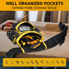 24 Pocket Heavy Duty Tool Belt by Snagg A Tool Belt