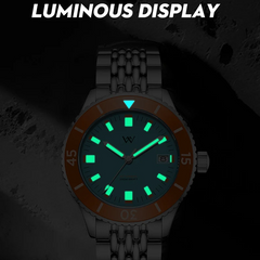 Automatic Mechanical Diver Watch – NH35 Ceramic Bezel | Sapphire AR Glass | 200M Waterproof - Men’s Watches