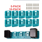 Secure Battery Organiser Compatible with Makita 18V Batteries - Tool Holder Bracket