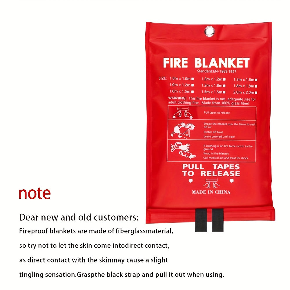 5pcs Emergency Fire Blanket Set by Snagg A Fire Blanket