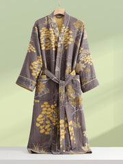 Men’s & Women’s Cotton Double Gauze Bathrobe by Snagg A Pajama