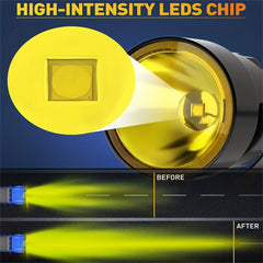 2pcs 10.16cm Round LED Off-Road Spot Lights by Snagg A Spot Lights