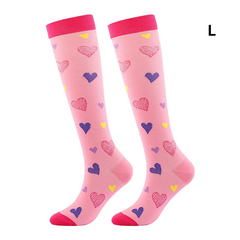 Stylish Compression Socks Elastic Support for Varicose Veins & Swelling Relief