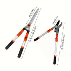 Heavy Duty Hedge Shears & Lopper Set by Snagg A Hedge Shears