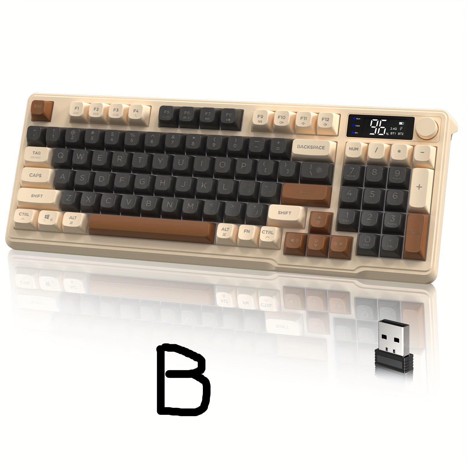 Dual Mode Wireless Gaming Keyboard by Snagg A Keyboard