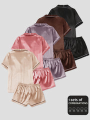 Women’s 5-Piece Pajama Set by Snagg A Pajama