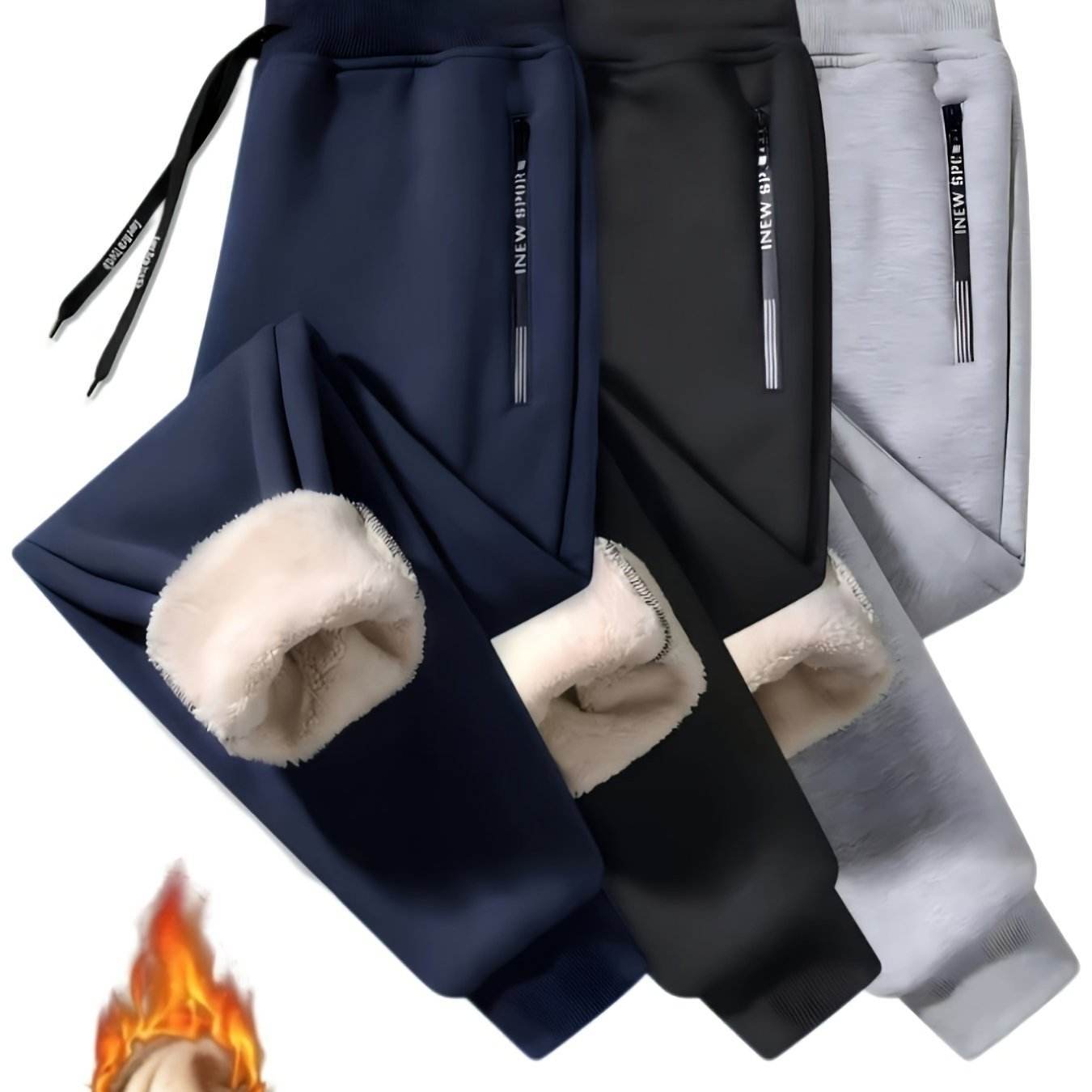 3pcs Men’s Casual Sports Joggers - SnaggIt