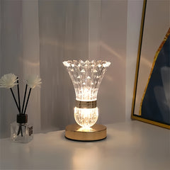 2pcs Luxury Crystal LED Table Lamps by Snagg A Table Lamp