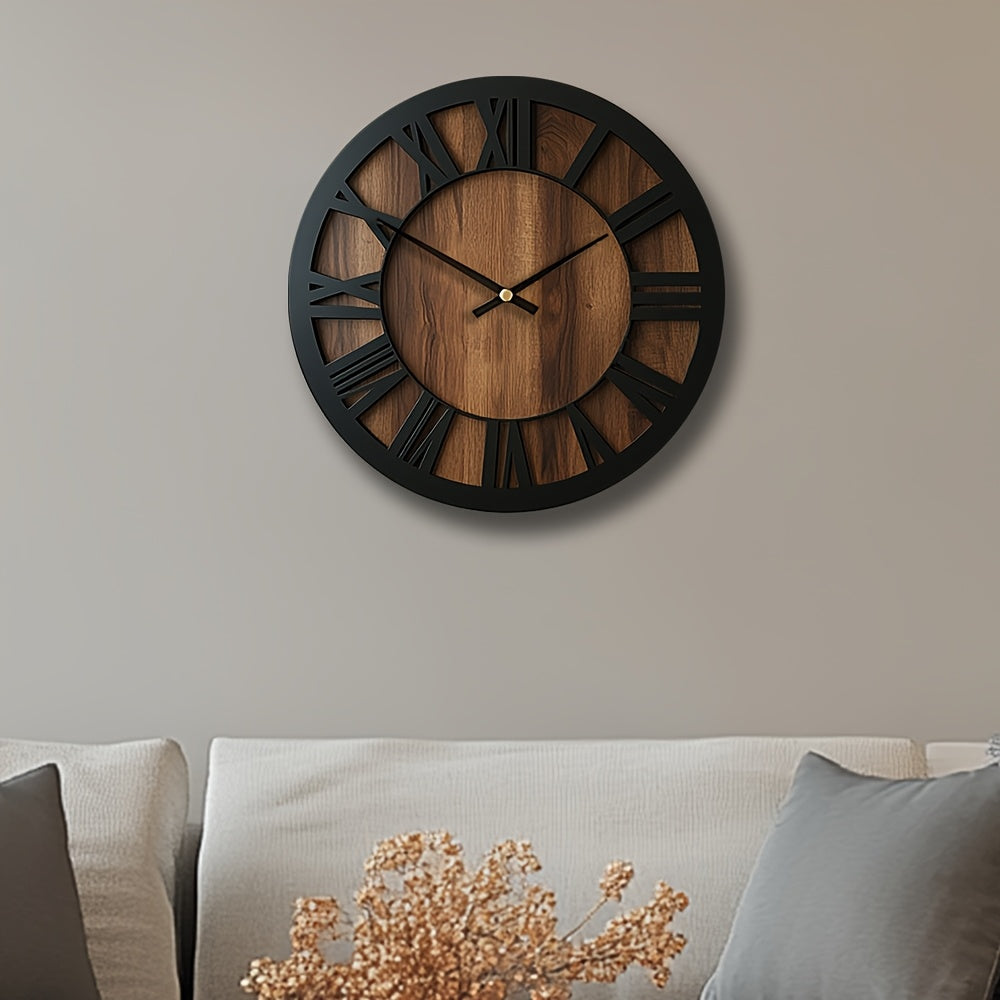 Vintage Wooden Wall Clock by Snagg A Clock