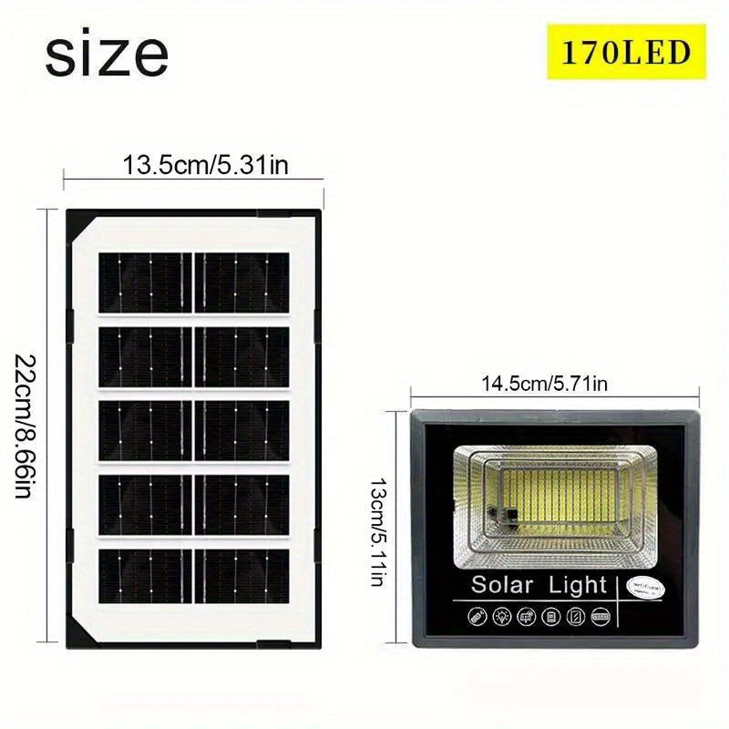 2 Pack Solar Lights with Remote – 6000K Bright White by Snagg An Outdoor Light