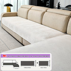 2pcs Yanmo Chenille L-Shaped Sofa Cover by Snagg A Sofa Cover