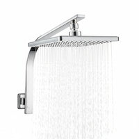 Chrome Rain Shower Head Set by Snagg A Shower Head