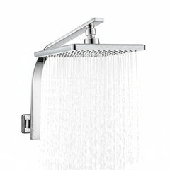 Chrome Rain Shower Head Set by Snagg A Shower Head