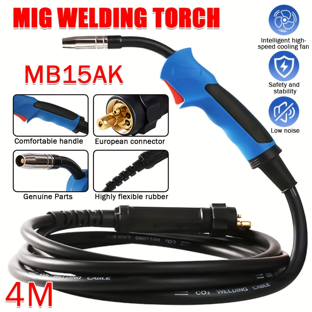 MB15AK MIG Welding Torch Gun 4M Cable by Snagg A Torch Gun