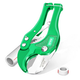 42mm ratchet PVC pipe cutter with curved blade – image 1