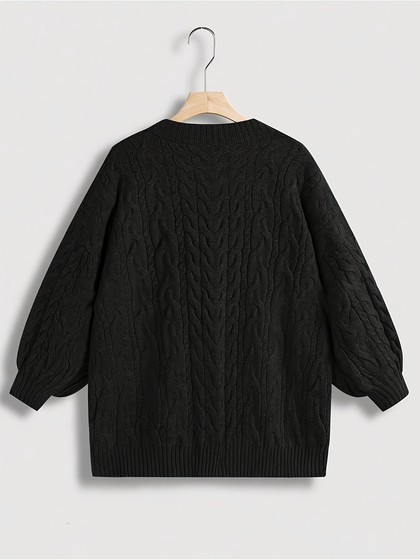 Plus Size Women’s V-Neck Sweater by Snagg A Top