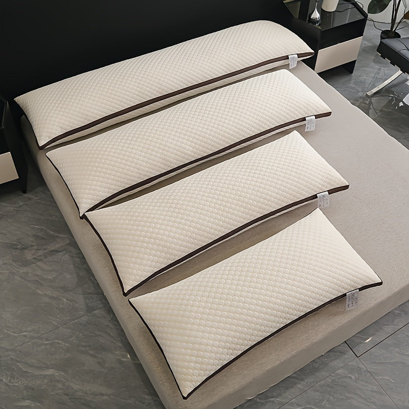 Soft Knitted 3D Massage Long Pillow – Ultra Comfort by Snagg A Pillow