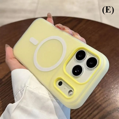 MagSafe Clear Matte Finish Shockproof Dual-Layer Protection Case – for iPhone 17 Series