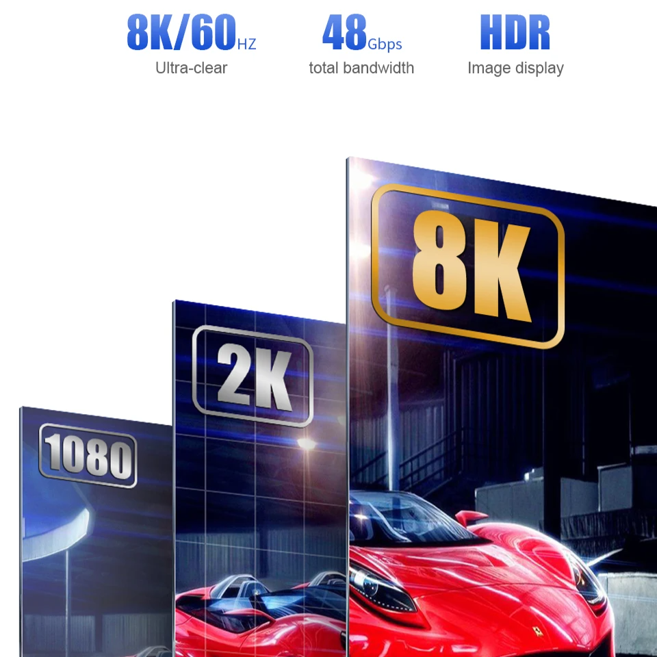 10M 8K HDMI 2.1 Fiber Optic Cable Support for PS5 & PC by Snagg An HDMI Cable