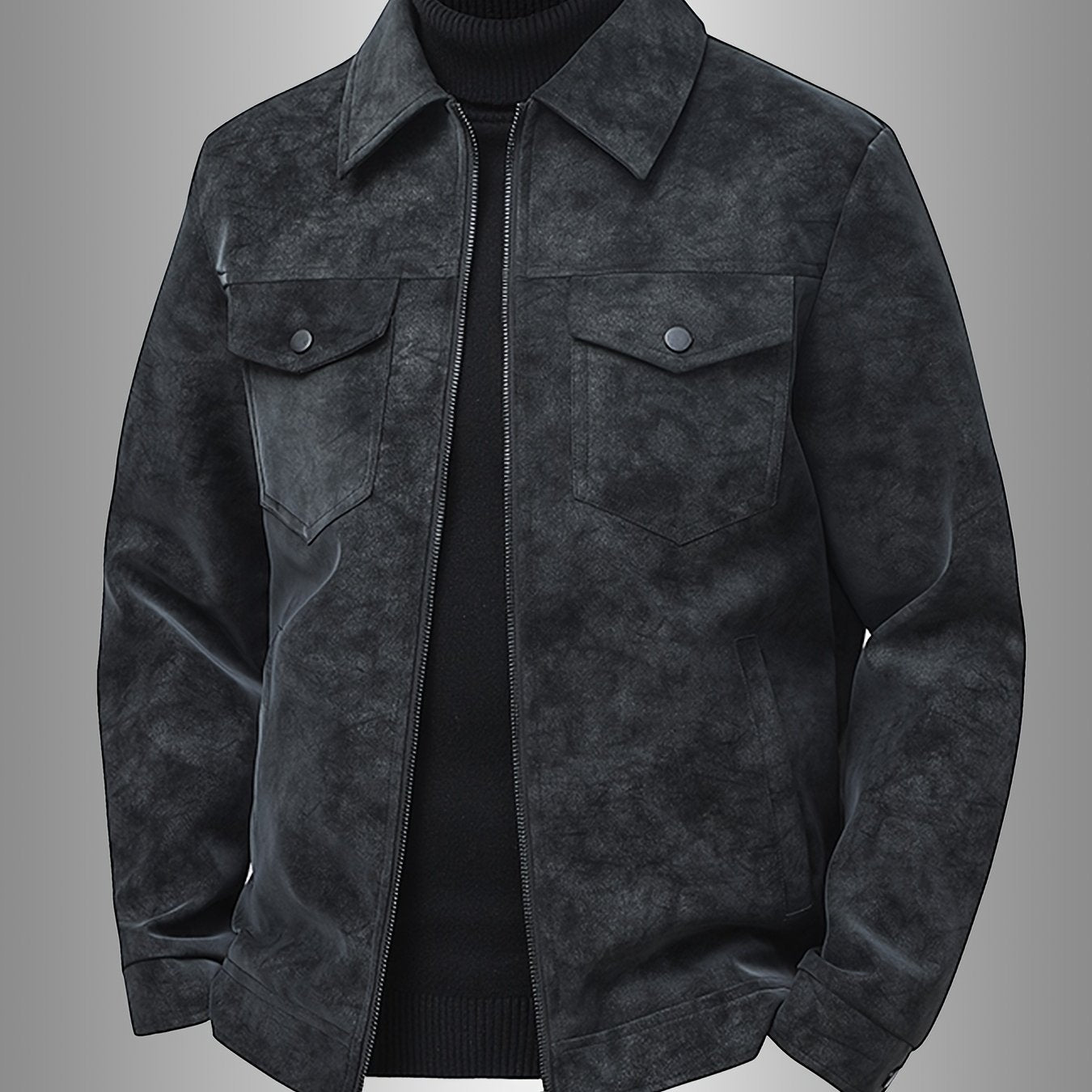 Men’s Vintage Distressed American Retro Jacket by Snagg A Jacket