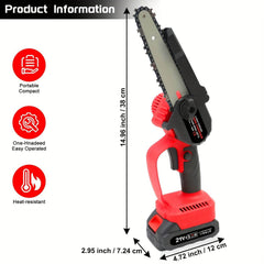 6-Inch Cordless Mini Chainsaw - SnaggIt