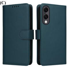 2 in 1 Removable Magnetic Wallet Case – Samsung Galaxy S24 Series - Blue / For S24Ultra - Phone Cases & Covers