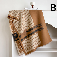 Luxury Cashmere Feel Winter Scarf for Women