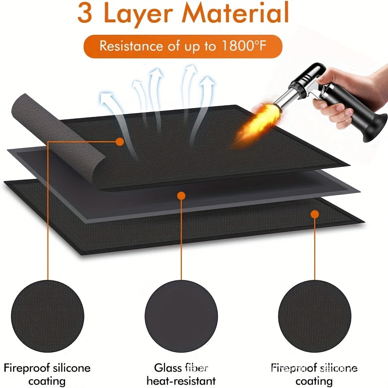 Fireproof BBQ Grill Mat by Snagg A Mat