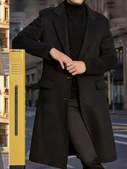 Men’s Vintage-Style Long Trench Coat by Snagg A Coat