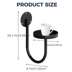 3pcs Black Wall Plant Holders by Snagg A Wall Planter