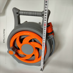 10m Collapsible Handheld Water Hose Reel by Snagg A Garden Hose