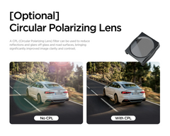 Ultra Compact 2K Quad HD Dash Cam | Sony STARVIS 2 Night Vision & Smart Voice Control