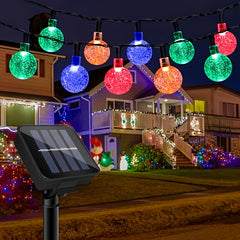 3 Pcs Of Solar Bubble Ball String Lights – 14 M Each by Snagg An Outdoor Light