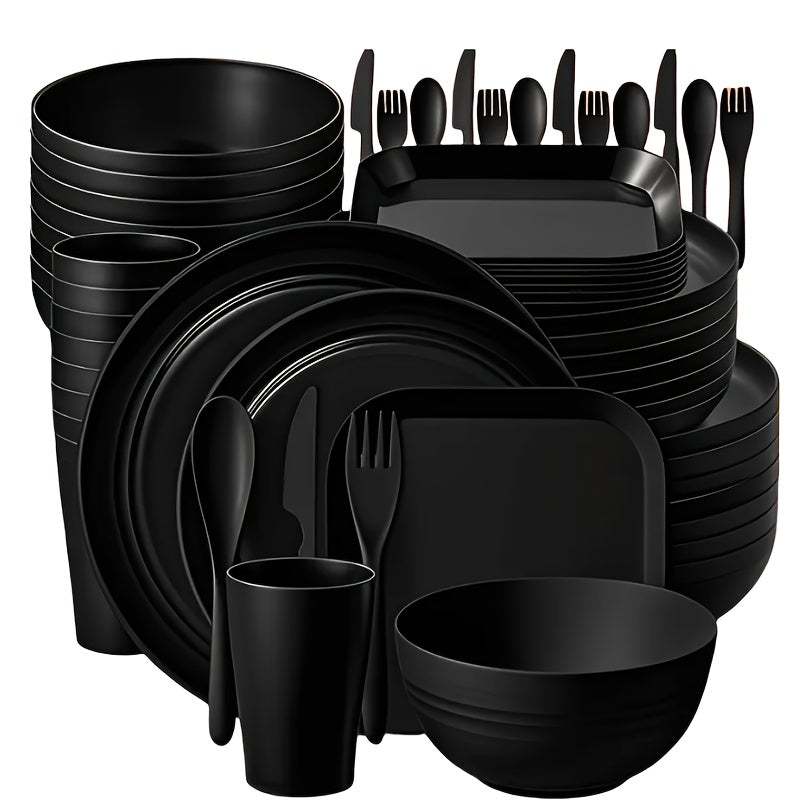 32/64pcs Lightweight Kitchen Tableware Set by Snagg A Dinnerware