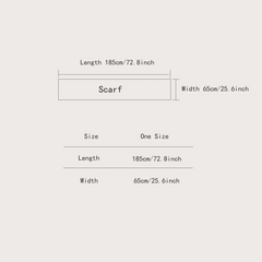 Women’s Luxury Cashmere Feel Winter Scarf For Women