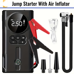 7000A Peak Portable Car Jump Starter with Tire Inflator