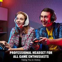 Gaming Headset with Noise Cancelling Microphone for PC, PS4, PS5 & Xbox by Snagg A Gaming Headset