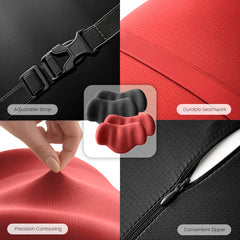 Memory Foam Head & Neck Pillow by Snagg A Headrest