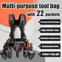 Multi Function Tool Belt & Shoulder Strap Bag by Snagg A Tool Belt