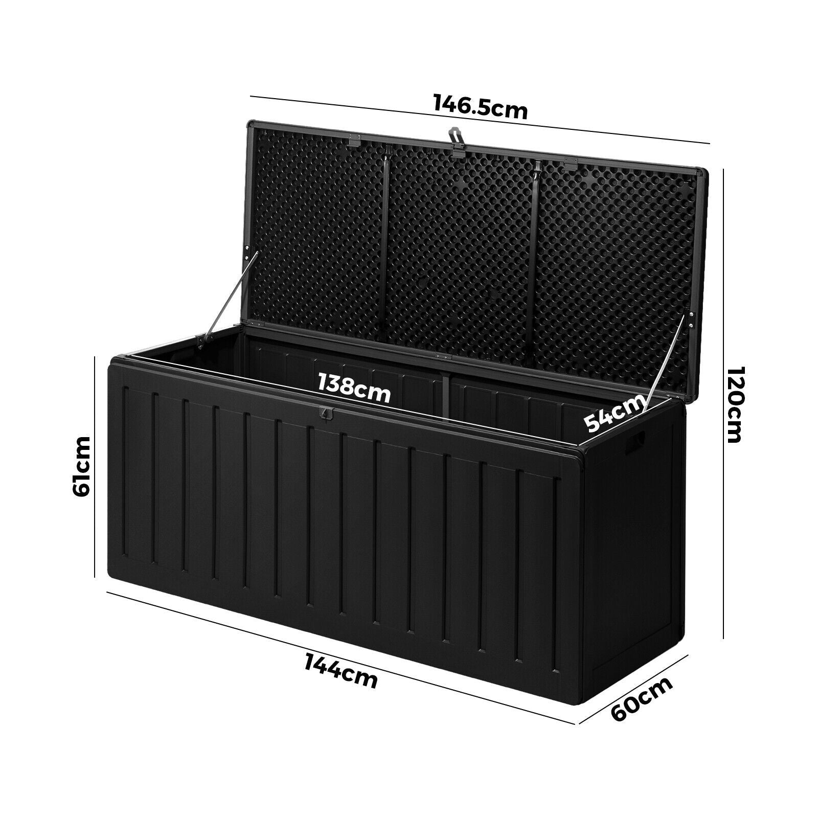 500L Outdoor Storage Box Bench by Snagg A Box