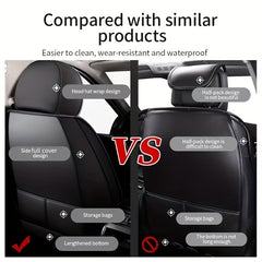 5 Seater All-Inclusive Car Seat Cover Set by Snagg A Seat Cover