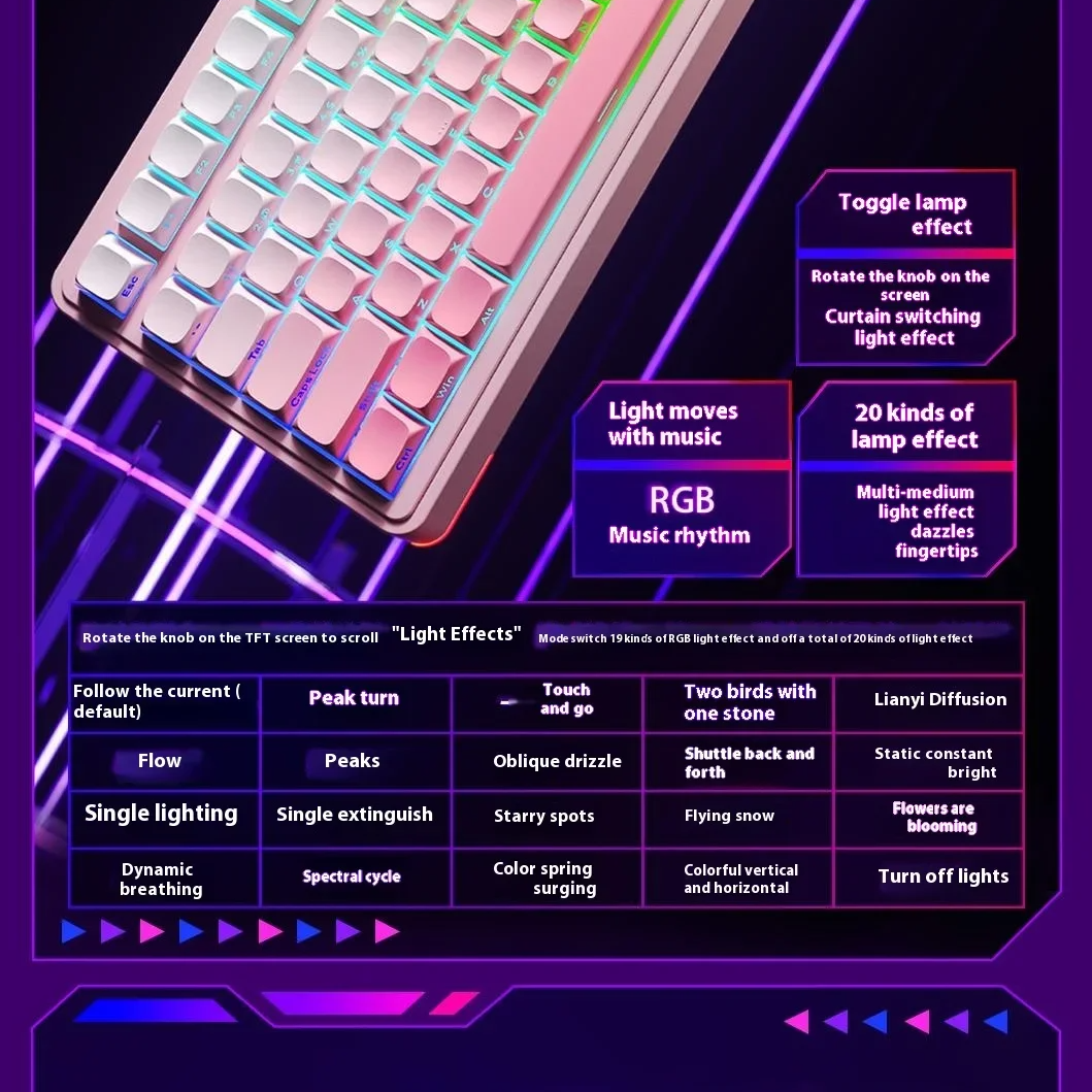 75% Wireless Mechanical Keyboard - 4000mAh Battery by Snagg A Keyboard