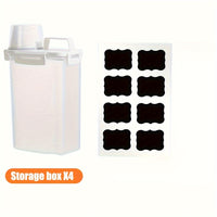 4-Pack BPA-Free Food Storage Containers by Snagg A Container