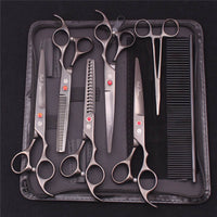 7pcs Professional Pet Grooming Scissors Set - SnaggIt